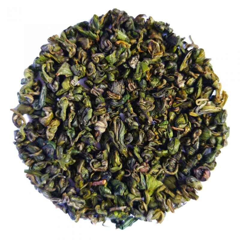 lu bao shi zielona chińska herbata premium kuleczki